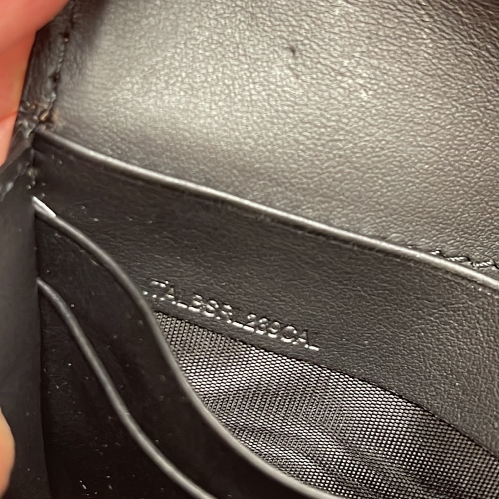 BURBERRY HALTON HOUSE CHECK EMBOSSED BRIDLE WALLET - Picture 10 of 13